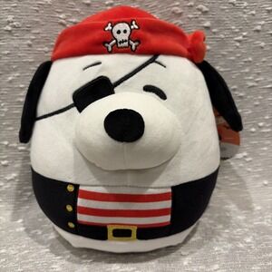 Sqyishmellows Halloween 2025 Peanuts  Snoopy‎   Pirate 10.5 "NWT Costume